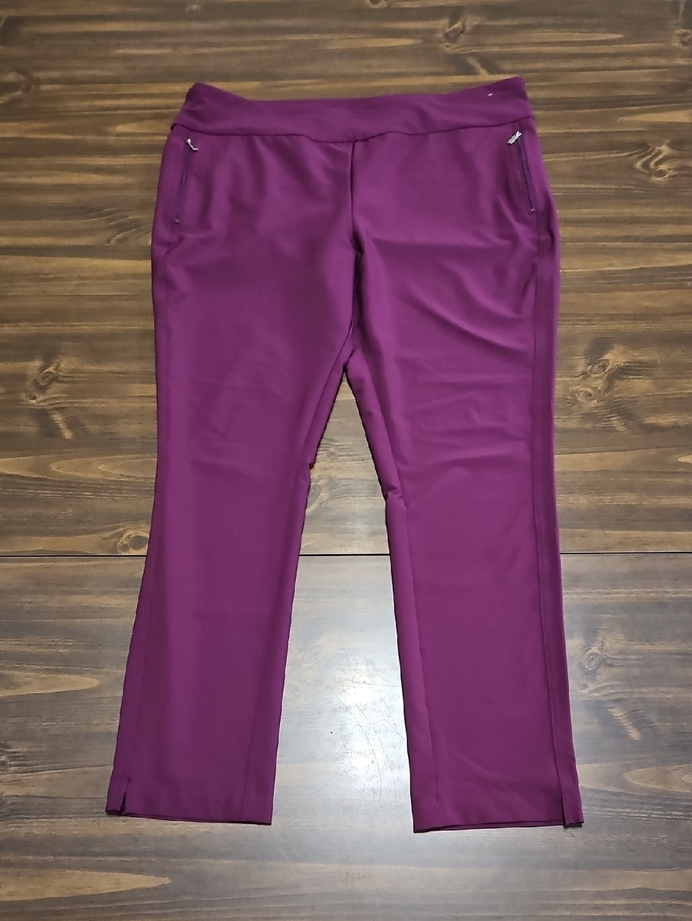 Pebble Beach Golf Pants in Plum